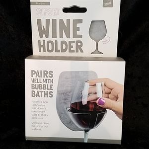 🆕️ 30 Watt Sipski Wine Glass Holder in Marble